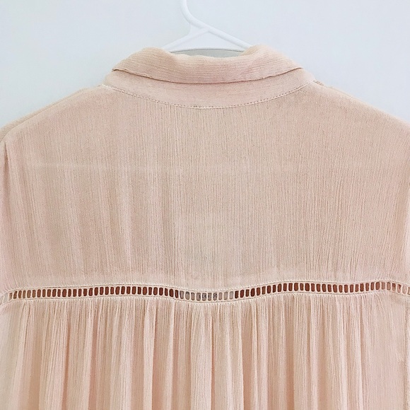 FREE PEOPLE Pretty Cozy Maxi Ecru Dress - Picture 11 of 16